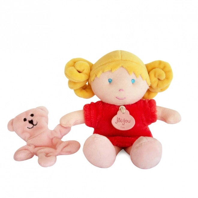 Doudou Jolijou Miss Coral baba 21 cm