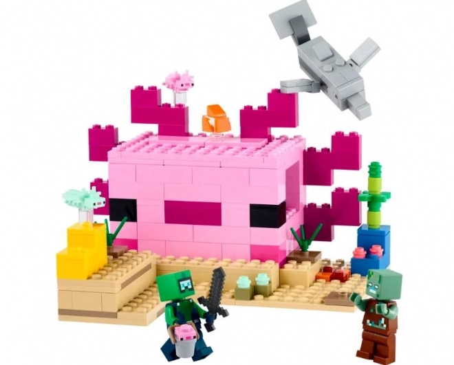 Lego Minecraft - Aksolotl háza