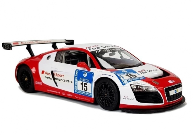 Távirányítós Audi R8 LMS Versenyautó 1:14 Mértékben