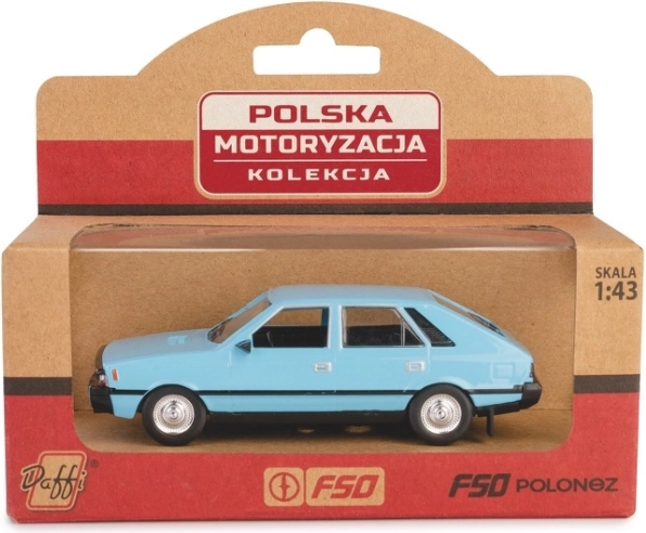 FSO Polonez modellautó – kék 1:43