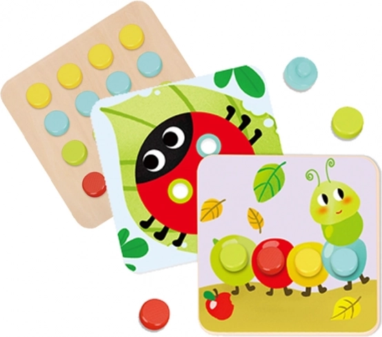 Gyermek kirakó állatkákkal Tooky Toy