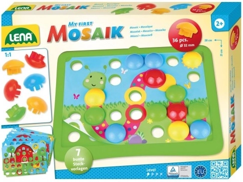 Lena mozaik – természet motívumok, 2+ éves gyerekeknek