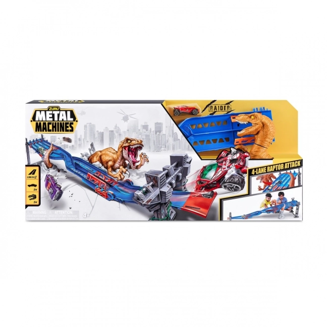 Zuru Metal Machines versenypálya Raptor támadás