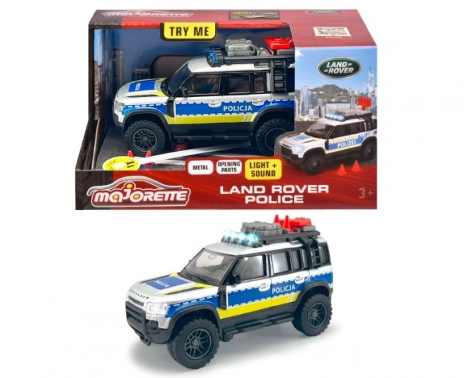 Rendőrségi Land Rover jármű 12,5 cm