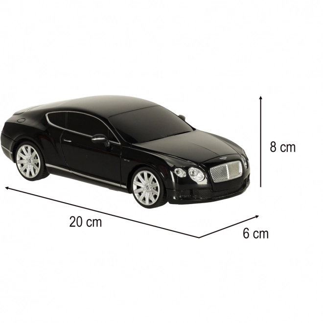 Rastar Bentley Continental GT távirányítós autó - fekete