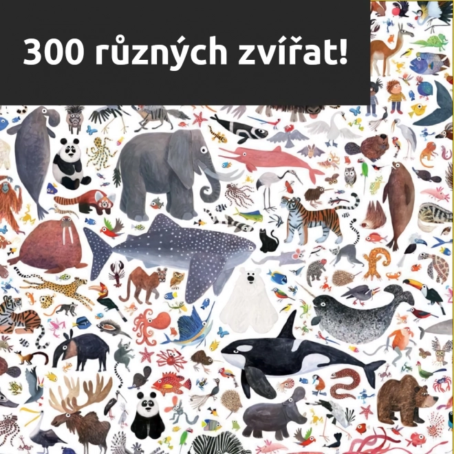 Állatok a Világból 500 Darabos Puzzle