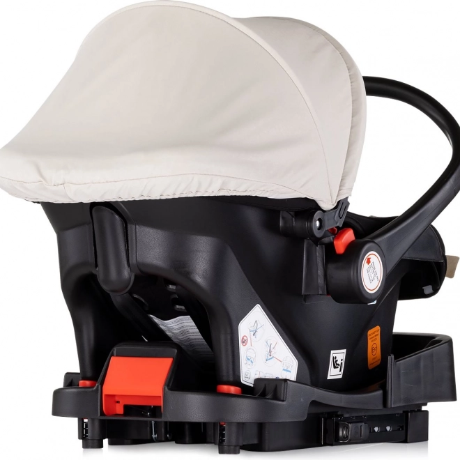 Autósülés Chipolino Amore i-Size 40-87 cm Biscotta