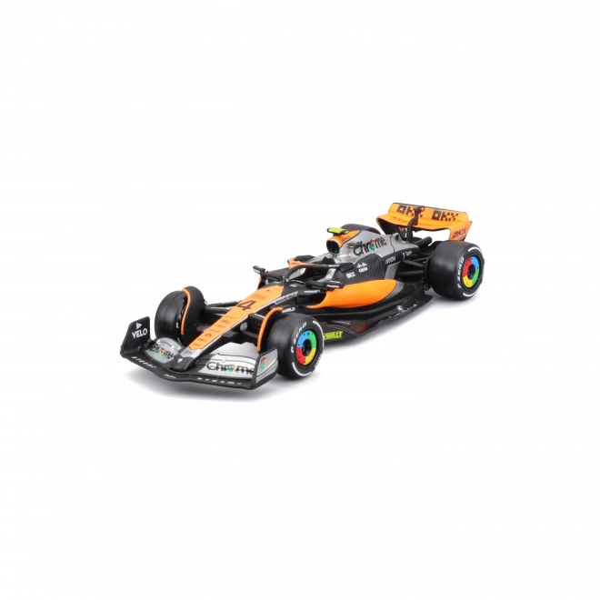 Bburago 1:43 McLaren F1 Team MCL60 Versenyautó Modell – #4 (Lando Norris)