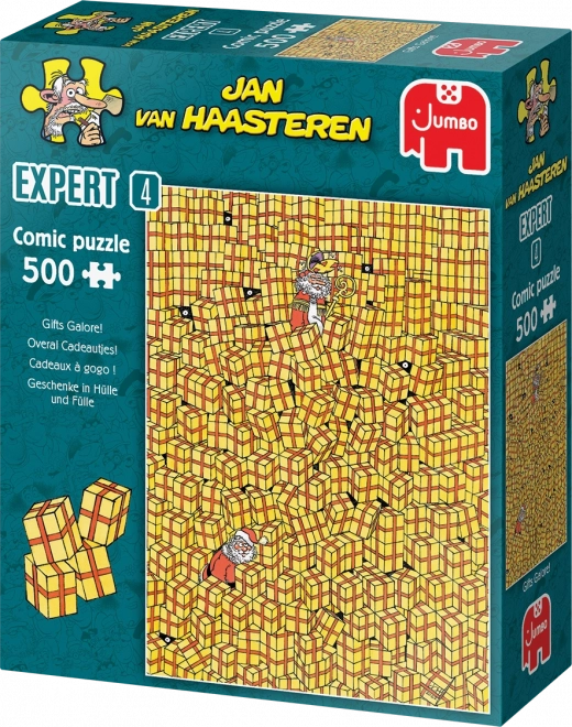 Jumbo puzzle Jan van Haasteren: rengeteg ajándék