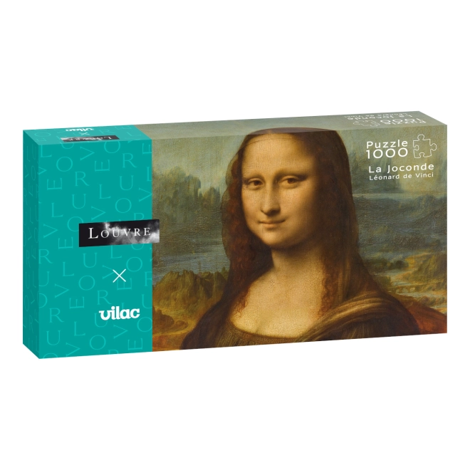 Puzzle Mona Lisát ábrázoló