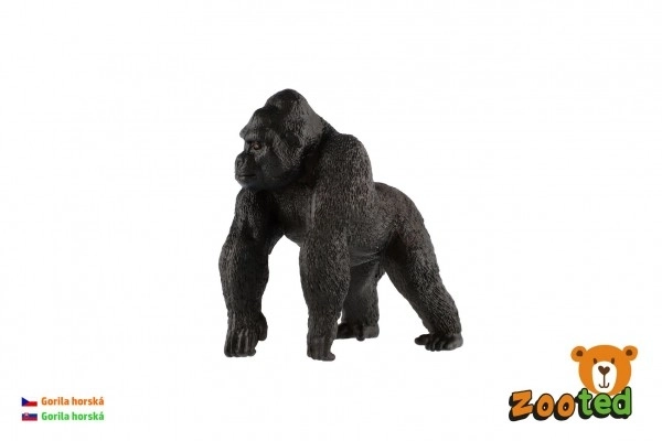 Hegyi gorilla műanyag figura 11 cm