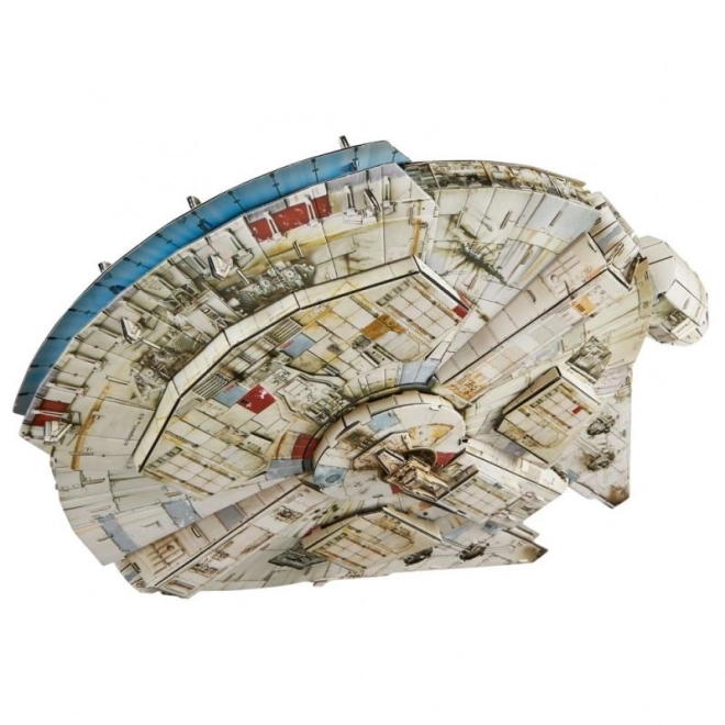 Millennium Falcon 4D puzzle