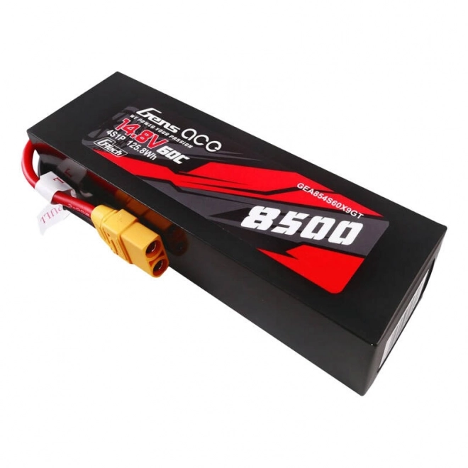 Lipo akkumulátor Gens Ace G-Tech 8500mAh 14.8V 60C 4S PC tokozású XT90 csatlakozóval