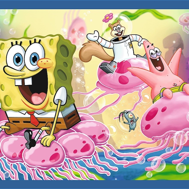 Puzzle Spongyabob Élete 4 az 1-ben