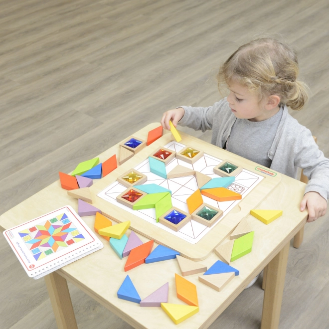 Színek és Formák Mozaikok - Tangram Montessori