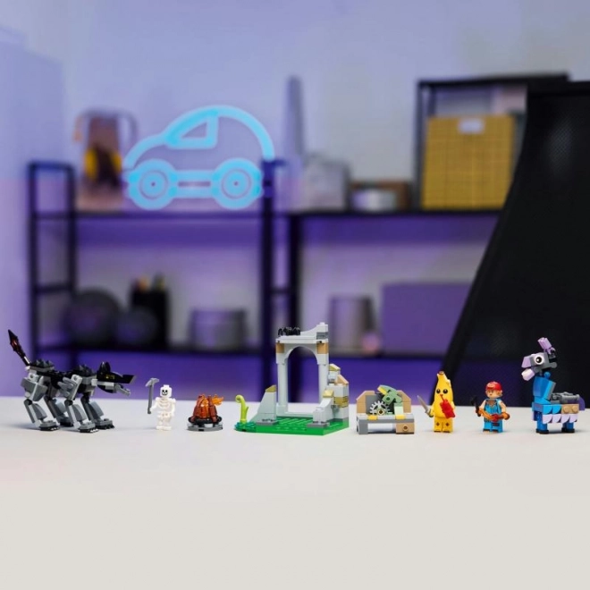 LEGO Fortnite Peely és Sparkplug Táborhely