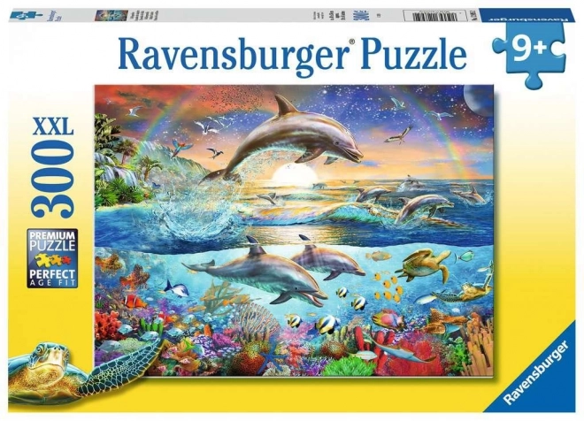 Ravensburger delfinek királysága puzzle XXL 300 darabos