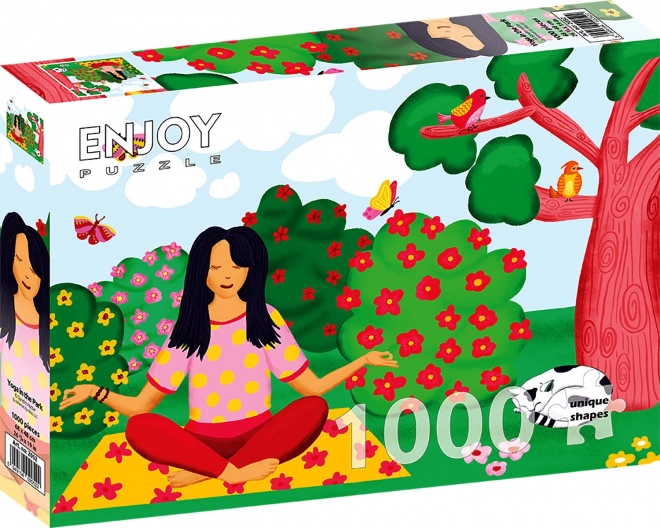 Jóga a parkban 1000 darabos puzzle