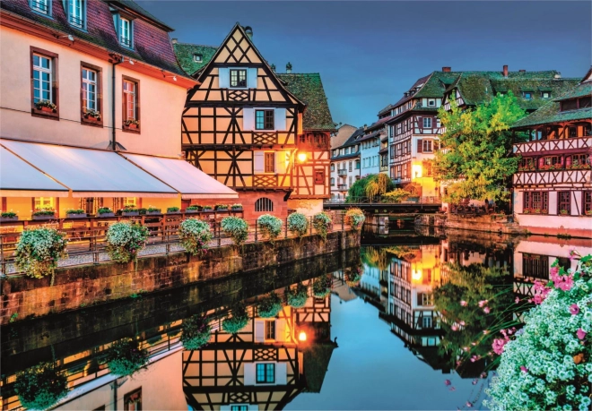 Strasbourg régi város 500 darabos puzzle