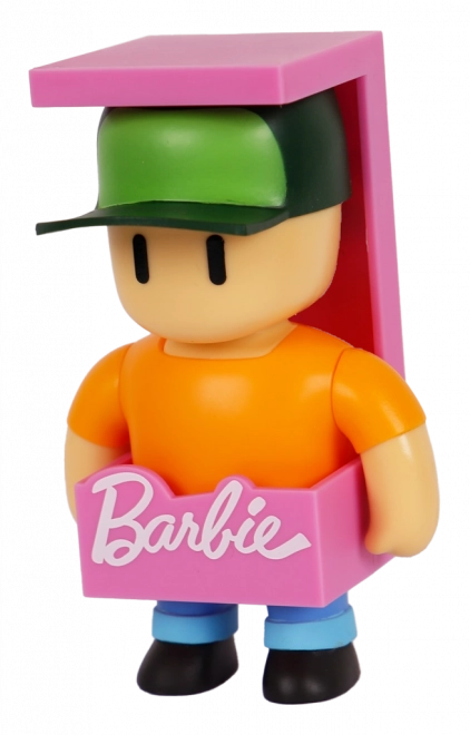 Deluxe doboz Stumble Guys X Barbie figurákkal 6 db