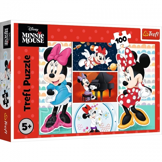 Trefl Disney MINNIE szórakoztató 100 darabos puzzle