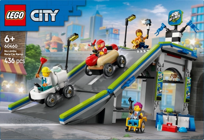 Lego City Autóverseny Rámpákkal