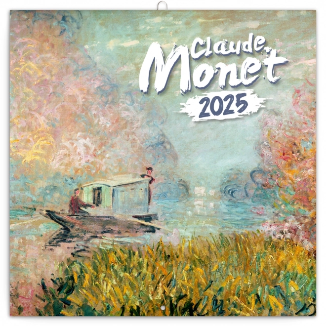 Claude Monet 2025 fali naptár 30 x 30 cm