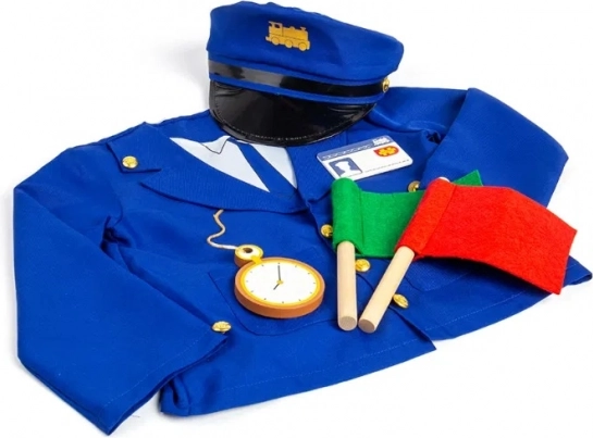 Bigjigs Toys jegyellenőri jelmez