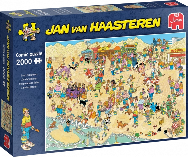 Jumbo puzzle jvh homokszobrok 2000 darab