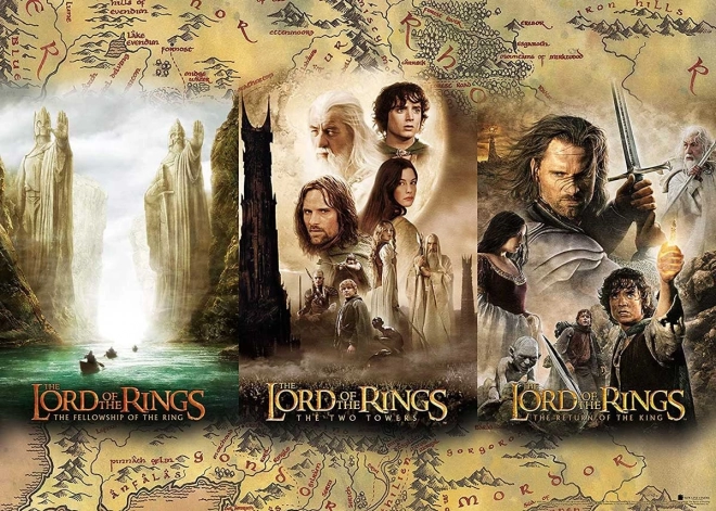 Gyűrűk Ura puzzle 1000 darabos