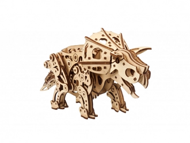 Ugears Triceratops mechanikus fa puzzle