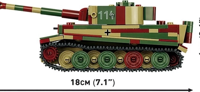 Pz.Kpfw. VI Tiger Ausf. E 1:48 méretarányú tank modell