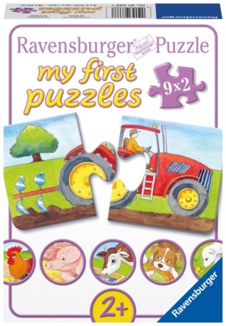 Moje első puzzle a tanyán