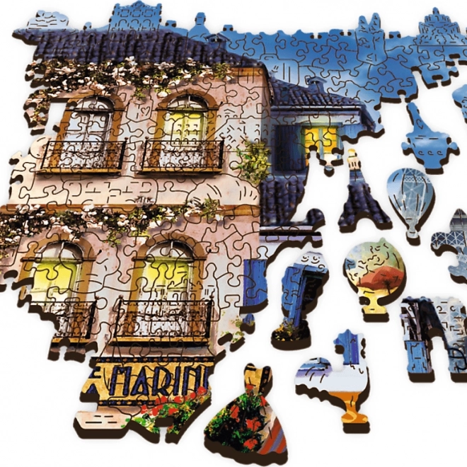 Fa puzzle TREFL Francia utca 1000 darab
