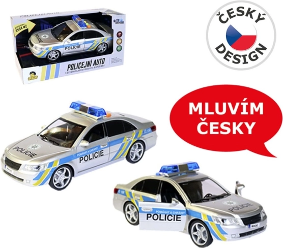 MaDe rendőrautó cseh hanggal 24 cm