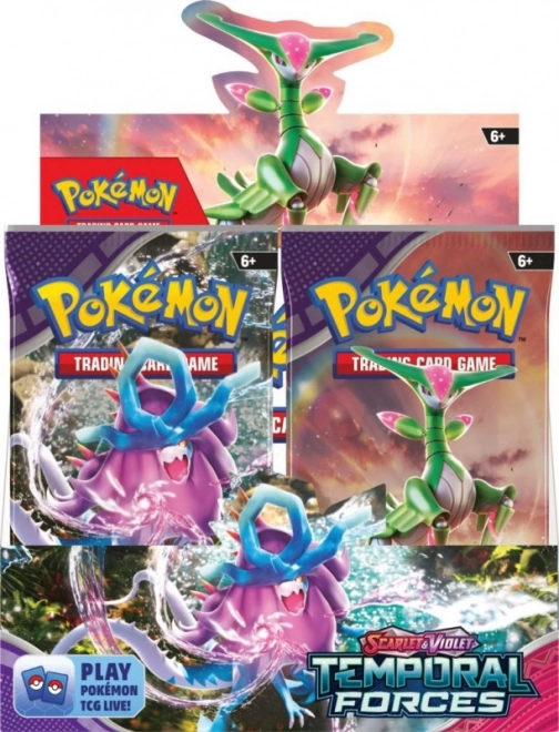 Pokémon TCG Scarlet & Violet Idő Erő Booster Doboz