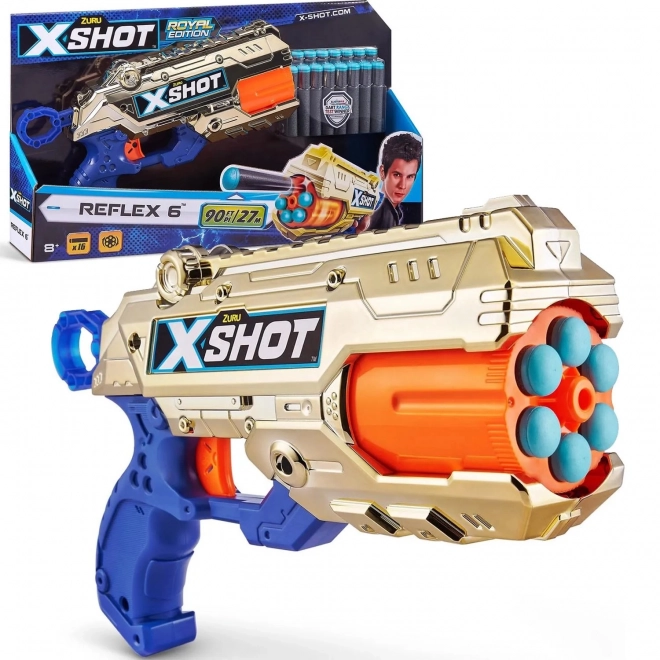 Zuru X-Shot arany REFLEX 6 játékpisztoly