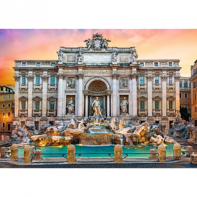 Trefl puzzle Fontana di Trevi, Olaszország 500 darabos