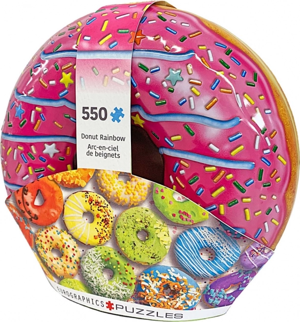 Donut Szivárvány Puzzle