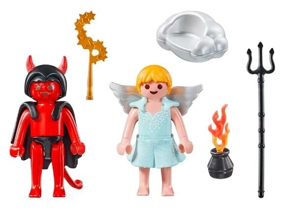 Playmobil különleges plusz angyal és ördög figurakészlet