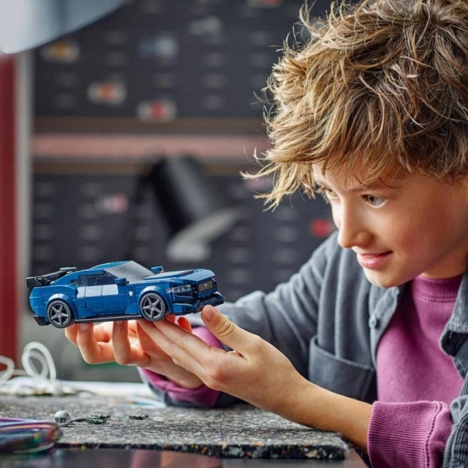Lego Speed Champions sportautó Ford Mustang Dark Horse