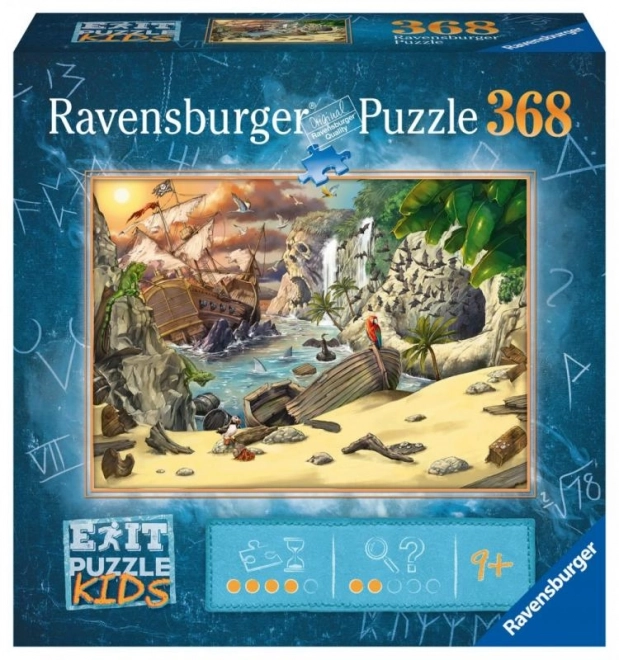 Pirate Escape Kaland Gyerek Puzzle 368 Darab