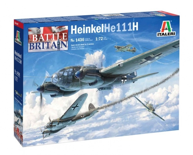 Heinkel He 111H Battle of Britain 80. évforduló műanyag repülőgép modell