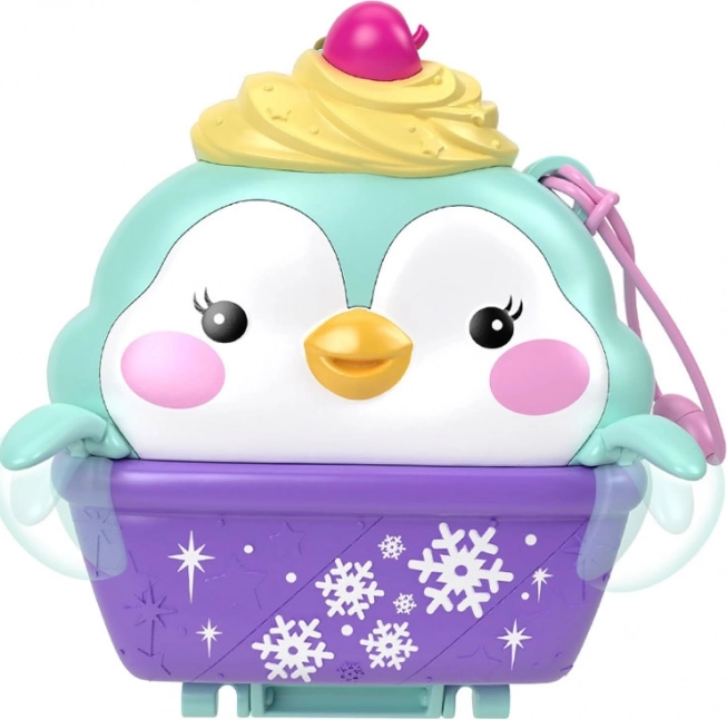 Polly Pocket Kompakt Jégkunyhó Pingvinekkel