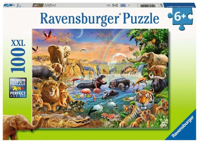 Ravensburger szavannai dzsungel vízgyűjtő puzzle