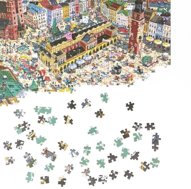 Puzzlove krakkó város puzzle