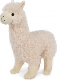 30cm-es Fehér Plüss Llama