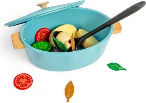 Bigjigs Toys Gyermek Rakott Tál Zöldségekkel