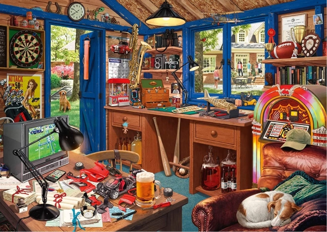 Schmidt titkos puzzle apu műhelye 1000 darabos