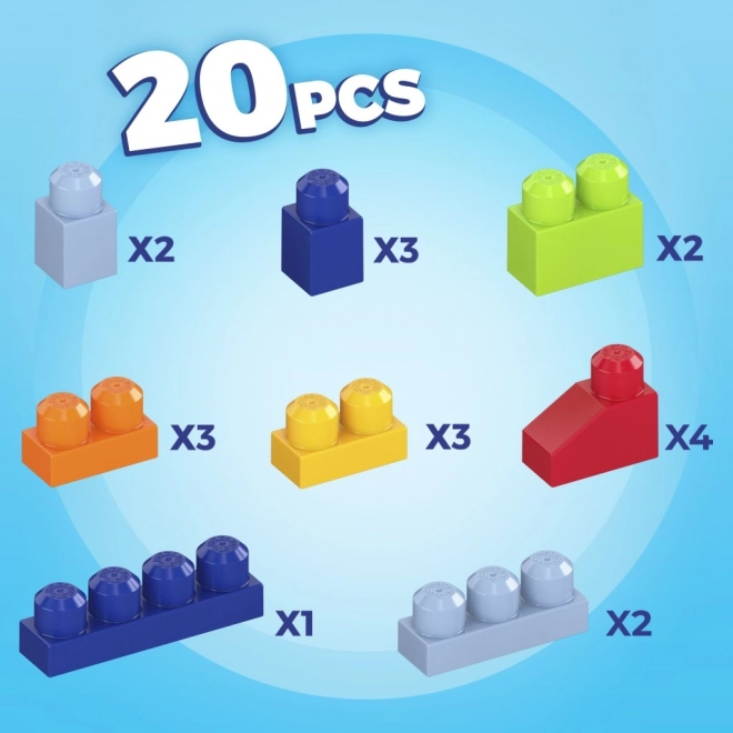 Mega Bloks kockák kocsiban